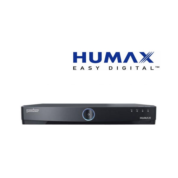 Humax Humax DTR T1000 500GB BT YouView Freeview recorder No Remote 