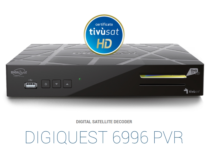 Tivusat Digiquest 6996 Pvr Ready Hd Official Italian Tivu