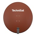 Technisat SATMAN 850 PLUS 85cm Aluminium Satellite Dish Brick Red