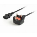 Cablexpert Power Cord UK Plug to C13 Socket 5A 6FT by Gembird