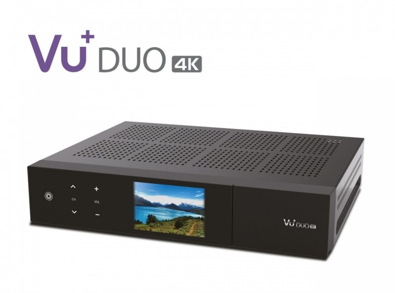 VU 13300-594 Duo 4K 1x DVB-C FBC Tuner PVR Ready Linux Receiver UHD 2160p Noir
