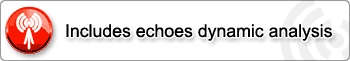 Dynamic echoes analysis in TV EXPLORER HD+