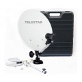 Telestar Portable Suction Mounted Satellite Antenna with Carry Case